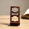  Handcarved Sheesham Wood Mobile Stand 12 