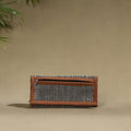 Brown Handcrafted Audio Tape Clutch Wallet