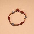  Handcrafted Beads & Thread Work Patwa Anklet