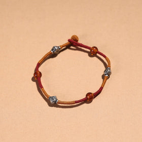  Handcrafted Beads & Thread Work Patwa Anklet