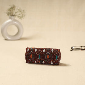 Handcrafted bengal kantha work spectacle case 14