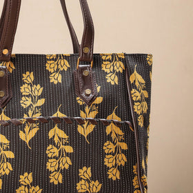 running stitch shoulde bag