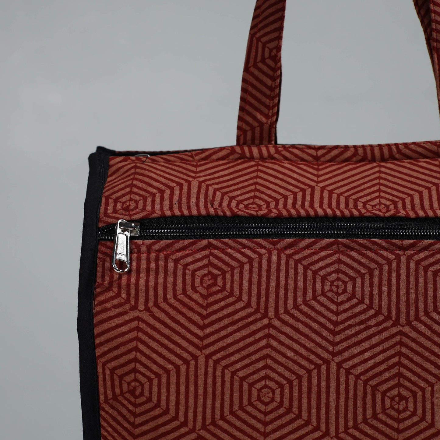 Brown Handcrafted Cotton Shopping Bag 02