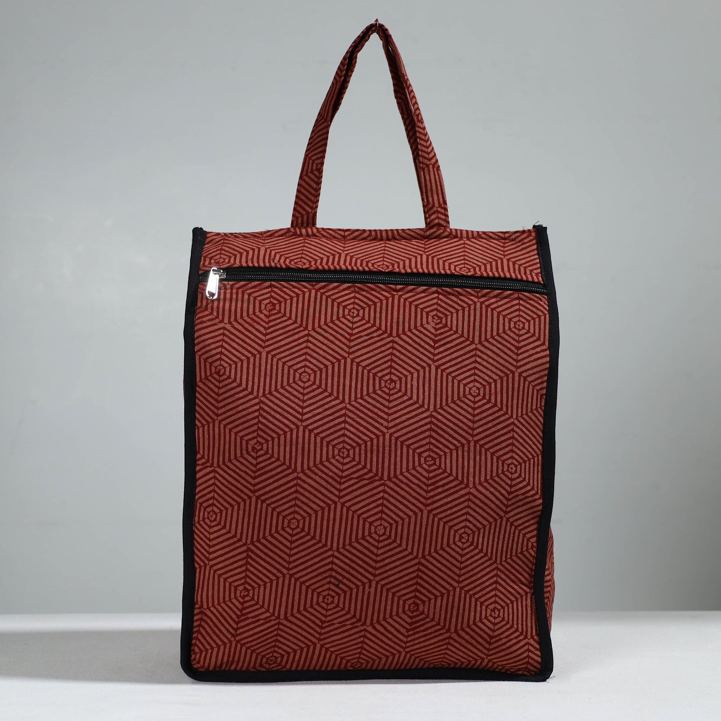 Brown Handcrafted Cotton Shopping Bag 02