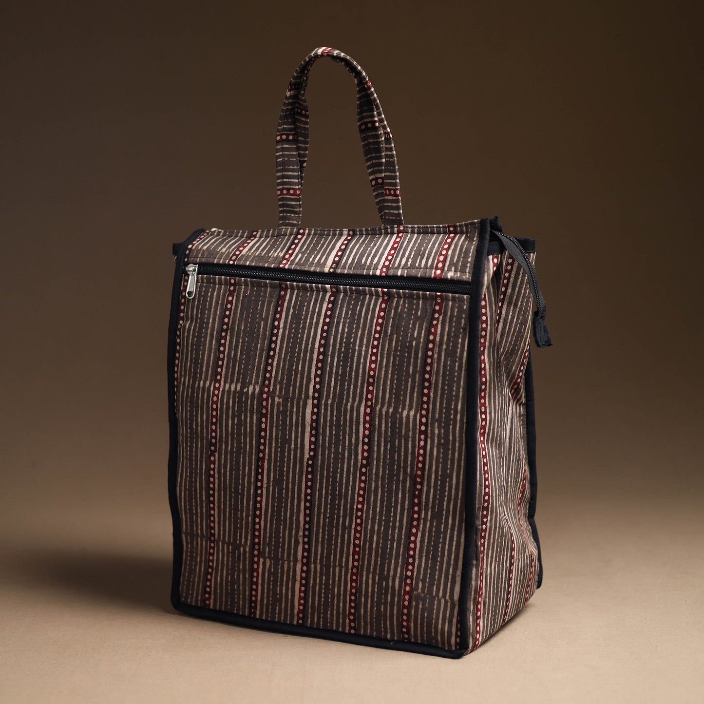 Brown Handcrafted Cotton Shopping Bag 02