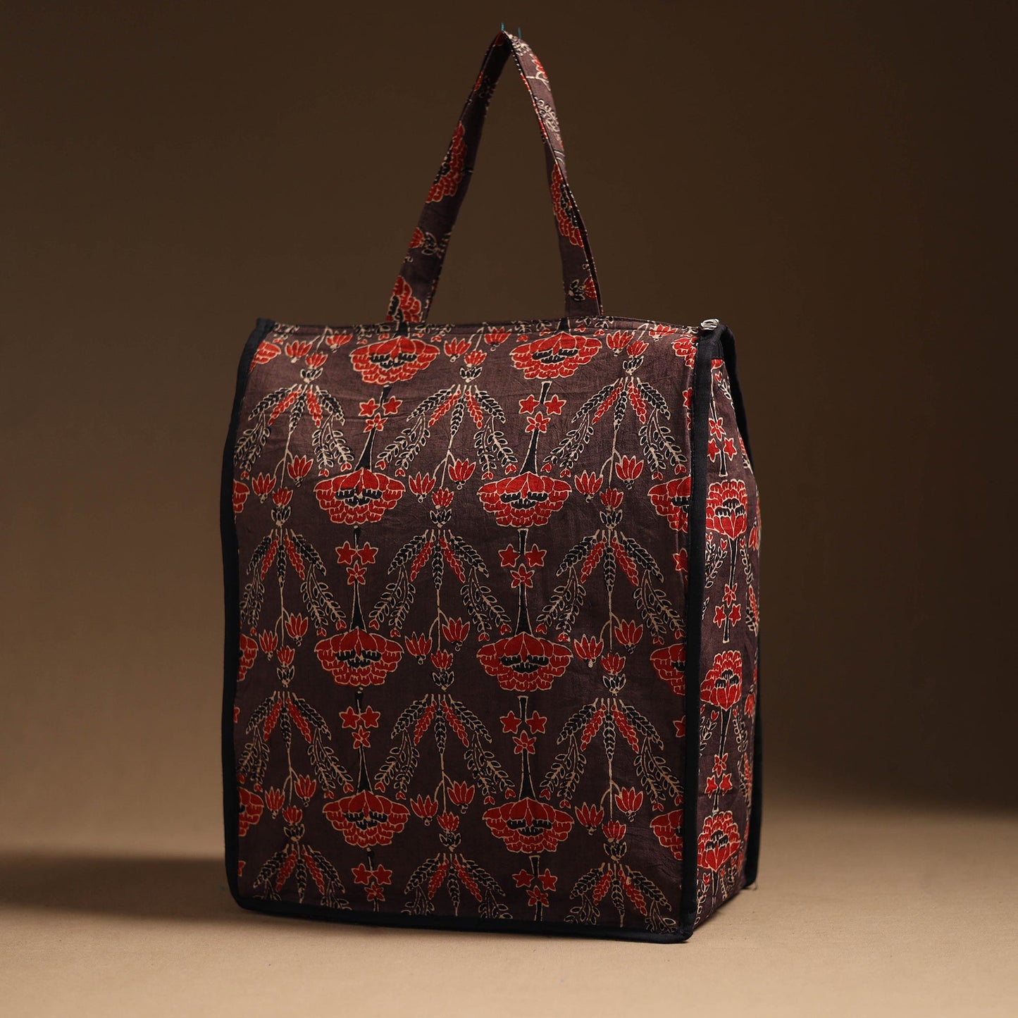 Brown Eco Friendly Handcrafted Cotton Shopping Bag