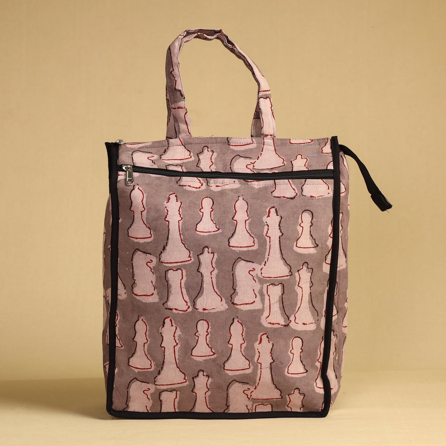 Brown Handcrafted Cotton Shopping Bag 17