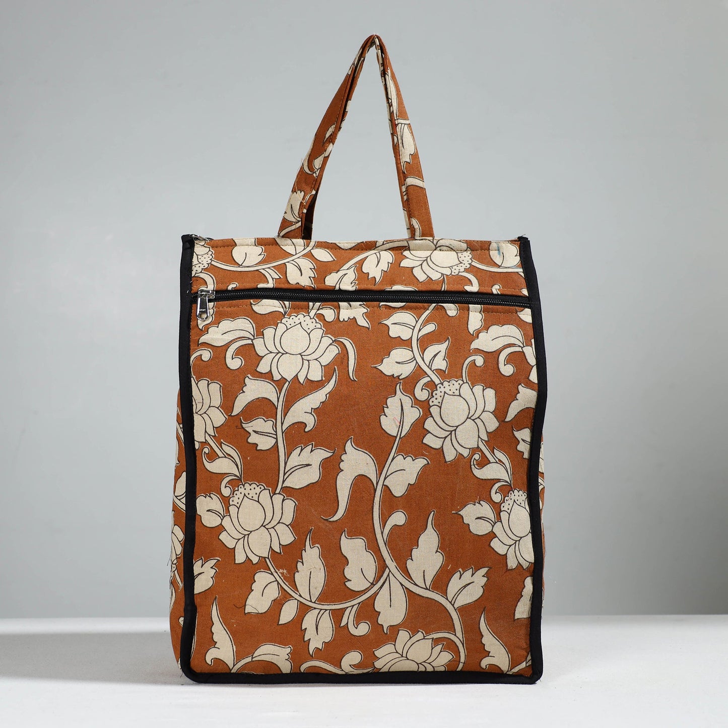 Brown Handcrafted Cotton Shopping Bag 19