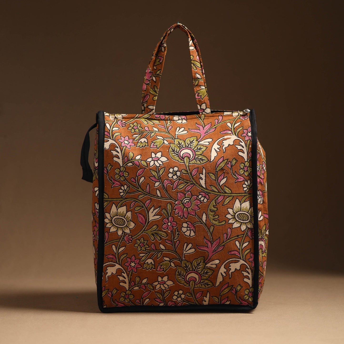 Brown Eco Friendly Handcrafted Cotton Shopping Bag