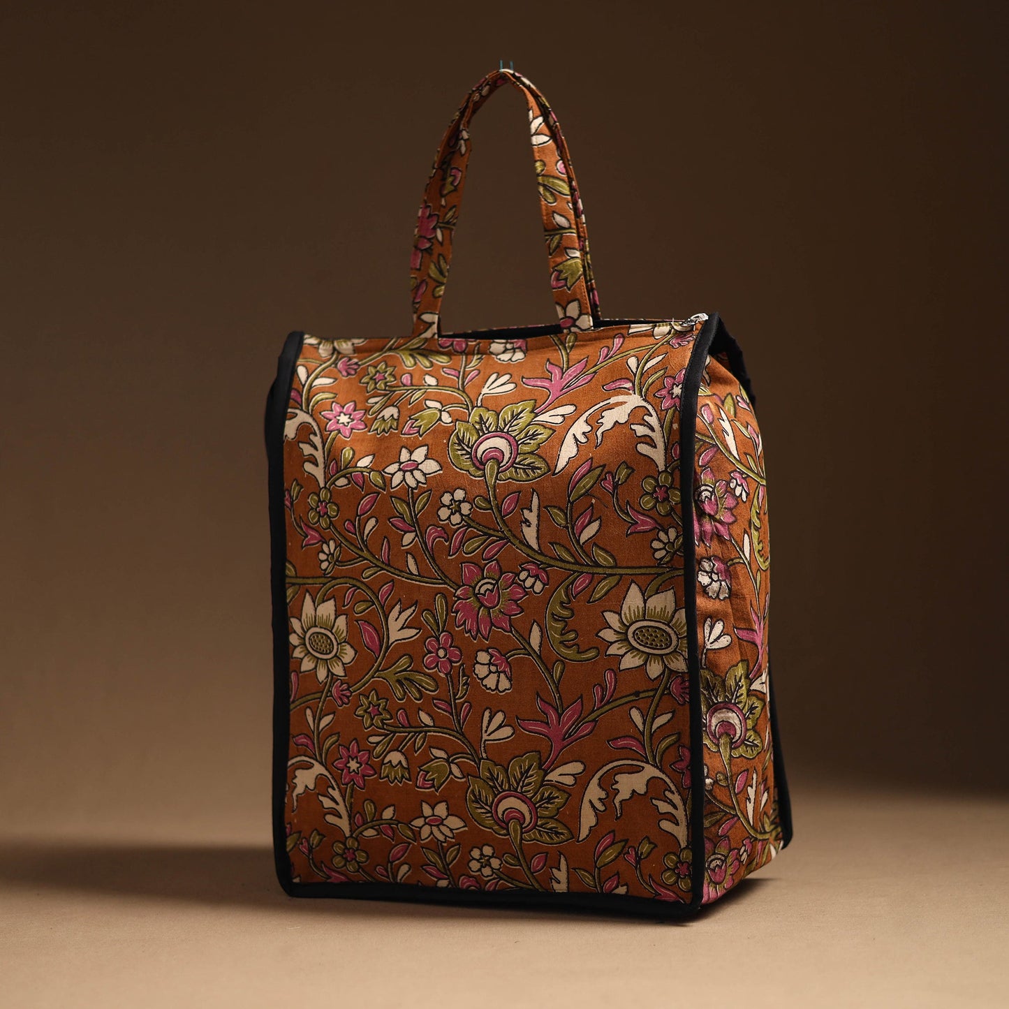 Brown Eco Friendly Handcrafted Cotton Shopping Bag