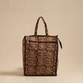Brown Handcrafted Cotton Shopping Hand Bag
