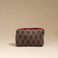 Handcrafted fabric toiletry bag 02