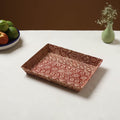 Brown - handcrafted fabric valet tray (12 x 10 in) 29