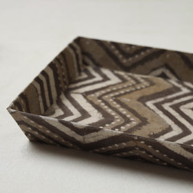 Brown - handcrafted fabric valet tray (12 x 10 in) 34