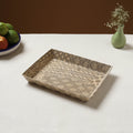 Brown - handcrafted fabric valet tray (12 x 10 in) 35