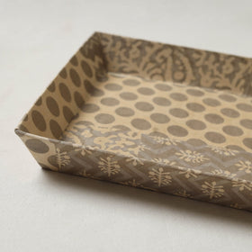 Brown - handcrafted fabric valet tray (12 x 10 in) 36