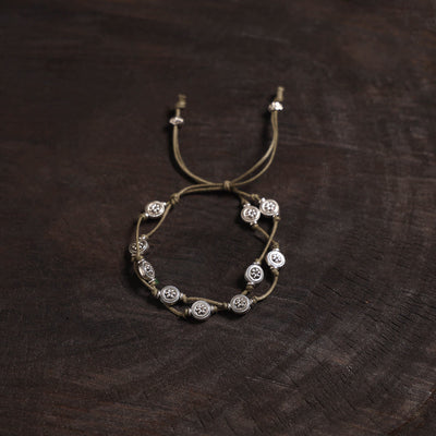 Handcrafted german silver bracelet 02