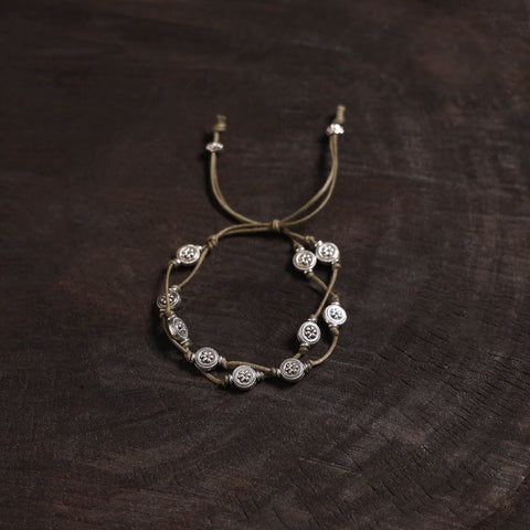 Handcrafted german silver bracelet 02