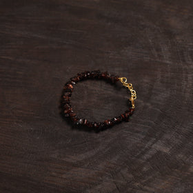 Handcrafted glass stone bracelet 06