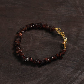 Handcrafted glass stone bracelet 06