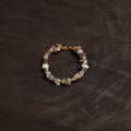 Handcrafted glass stone bracelet 09