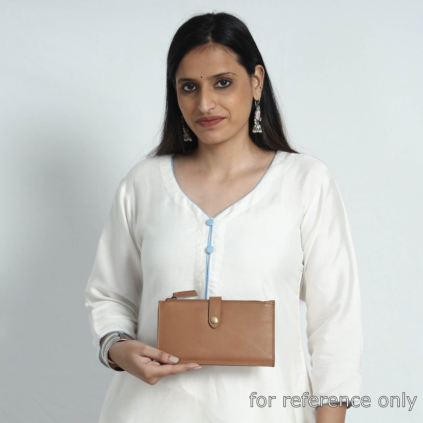 Brown Handcrafted Leather Clutch / Wallet