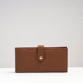 Brown Handcrafted Leather Clutch / Wallet