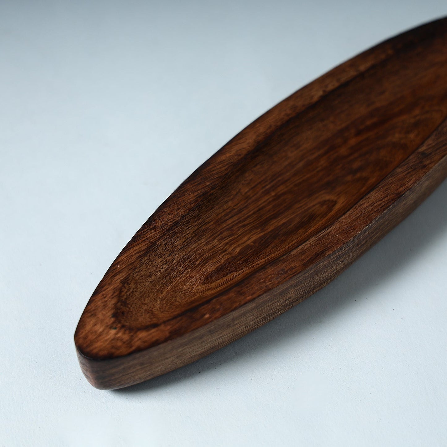  Brown Handcrafted Mango Wooden Serving Tray 