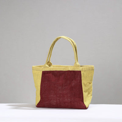 Brown Handcrafted Multipurpose Jute Hand Bag