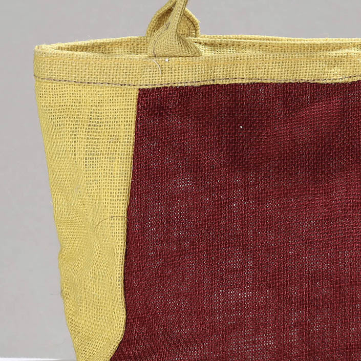 Brown Handcrafted Multipurpose Jute Hand Bag