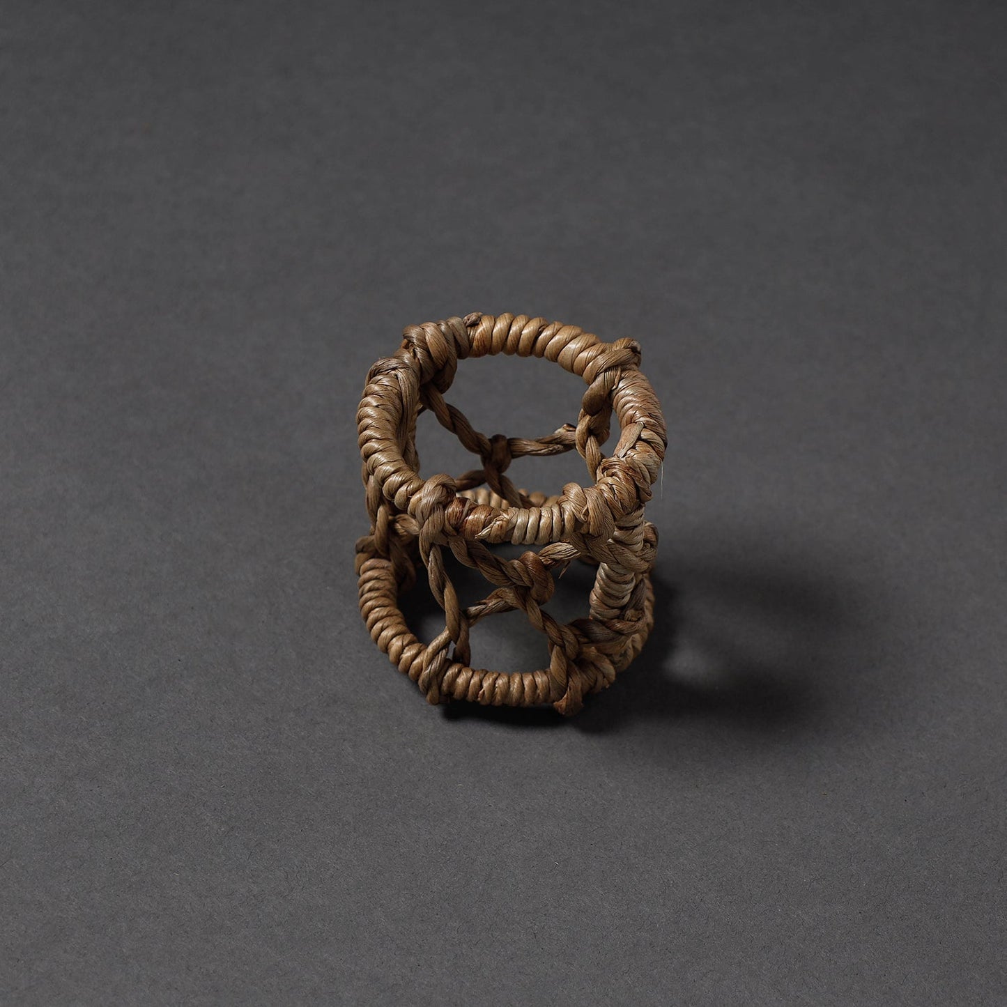  Handcrafted Organic Water Hyacinth Napkin Holder 