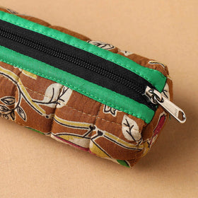 Handcrafted Quilted Cotton Pencil Pouch