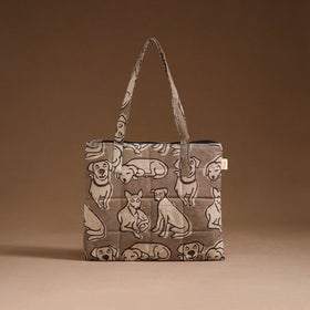 Handcrafted quilted handbag 14