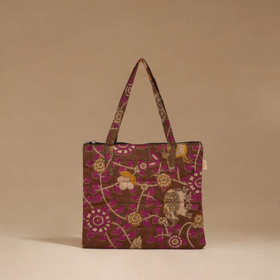 Handcrafted quilted handbag 15