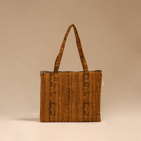 Handcrafted quilted handbag 25