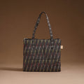Handcrafted quilted handbag 29