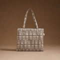 Handcrafted quilted handbag 30
