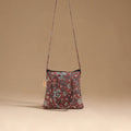 Handcrafted quilted sling bag 07