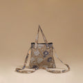 Handcrafted quilted sling bag 10
