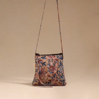 Handcrafted quilted sling bag 14