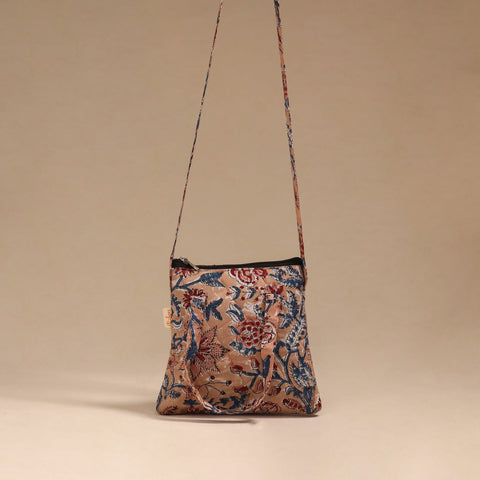 Handcrafted quilted sling bag 14