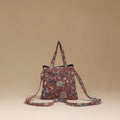 Handcrafted quilted sling bag 16