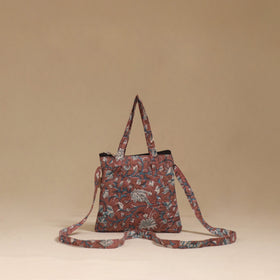 Handcrafted quilted sling bag 16
