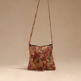 Handcrafted quilted sling bag 17