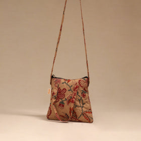 Handcrafted quilted sling bag 17