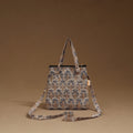 Handcrafted quilted sling bag 17