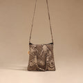 Handcrafted quilted sling bag 24