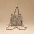 Handcrafted quilted sling bag 25
