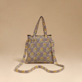 Handcrafted quilted sling bag 25