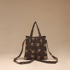 Handcrafted quilted sling bag 31